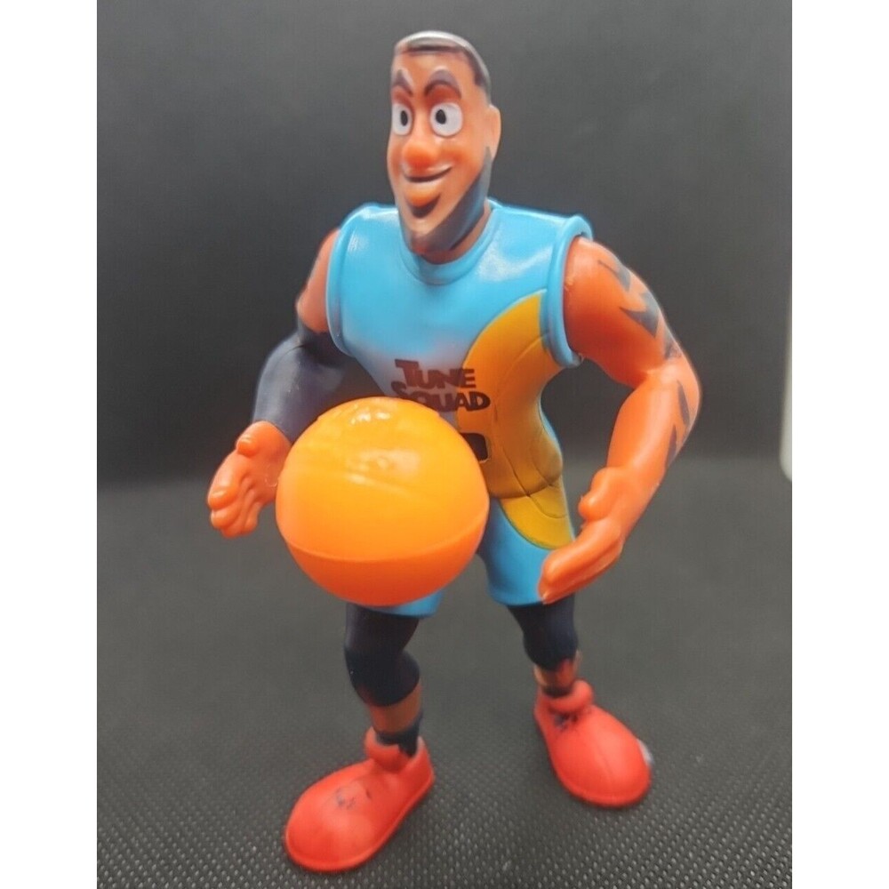 Lebron James Slam Dunk Space Jam 2 McDonald's Legacy Basketball Cake Topper